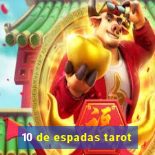 10 de espadas tarot